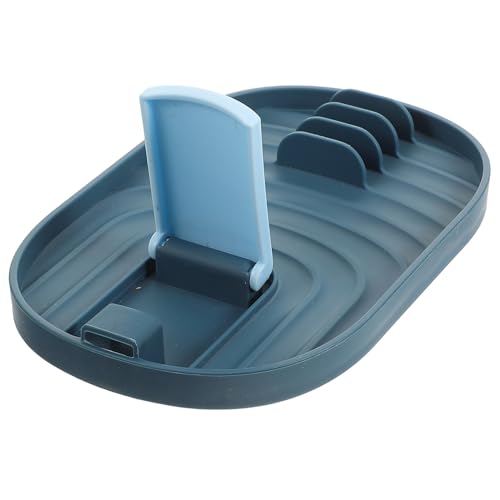 GALPADA Multifunktionaler Küchenutensilienhalter Pot Lid Organizer mit Löffelablage und Rutschfestem Sockel Praktischer Topf und Pfannendeckelhalter für Sichere Platzsparende GALPADA Multifunktionaler Küchenutensilienhalter Pot Lid Organizer mit Löffelablage und Rutschfestem Sockel Praktischer Topf und Pfannendeckelhalter für Sichere Platzsparende von GALPADA