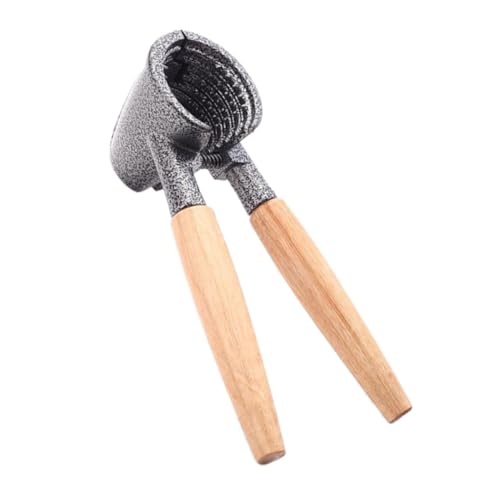 GALPADA Multifunktionaler Nussknacker aus Aluminiumlegierung mit Glattem Holzgriff Walnuss Kastanienöffner Sicherer Nussschalenknacker für Haselnüsse Praktische Küchenzange für Nüsse und GALPADA Multifunktionaler Nussknacker aus Aluminiumlegierung mit Glattem Holzgriff Walnuss Kastanienöffner Sicherer Nussschalenknacker für Haselnüsse Praktische Küchenzange für Nüsse und von GALPADA