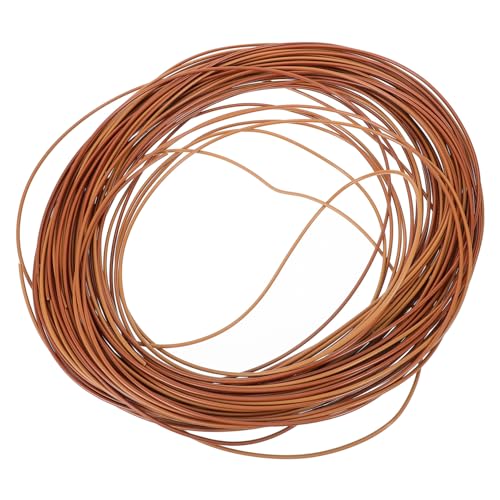 GALPADA Multifunktionales Kunststoff Rattan Flechtmaterial Orange für DIY Möbelreparatur Gartenmöbel Ersatzmaterial Langlebig und UV Beständig Geeignet für Stühle und Terrassenmöbel von GALPADA