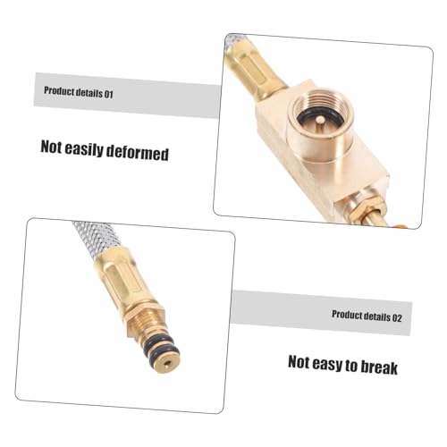 GALPADA Outdoor Gasschlauch Verlängerung Leichter Adapter für Camping Gaskocher Flexibler Verbindungsschlauch für Kocher und Gaskartuschen Geeignet für Outdoor Herd und Grill GALPADA Outdoor Gasschlauch Verlängerung Leichter Adapter für Camping Gaskocher Flexibler Verbindungsschlauch für Kocher und Gaskartuschen Geeignet für Outdoor Herd und Grill von GALPADA