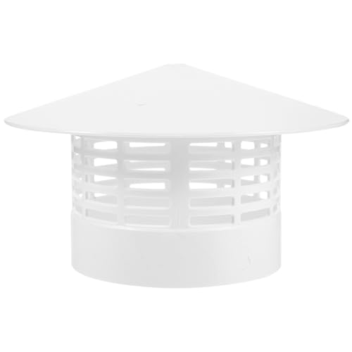 GALPADA PVC Dach Regenkappe Schornstein Abdeckung Wind und Regenschutz Wetterfest Leicht Montierbar Für Kamin Lüftung Garten Belüftungsabdeckung GALPADA PVC Dach Regenkappe Schornstein Abdeckung Wind und Regenschutz Wetterfest Leicht Montierbar Für Kamin Lüftung Garten Belüftungsabdeckung von GALPADA
