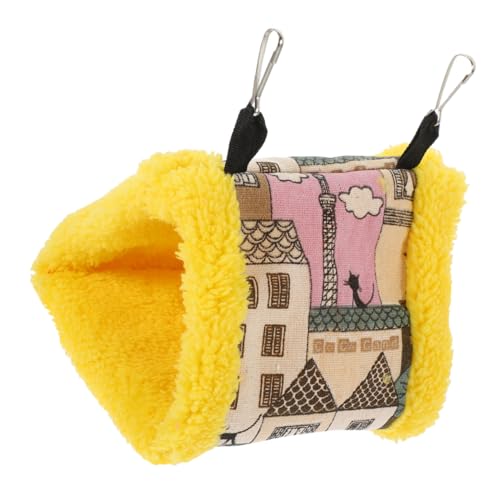 GALPADA Papageien Hängematte Warmes Vogelbett für Wellensittiche und Nymphensittiche als Gemütliches Schlafnest im Käfig Hochwertiges und Strapazierfähiges Material für Besten von GALPADA