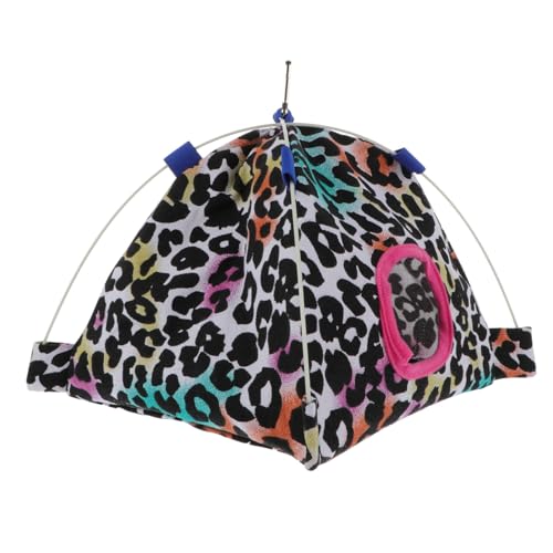 GALPADA Pet Hängendes Zelt Haustier Nestbett mit Haken Abnehmbares Kleintierhaus für Wärme Komfort und Schutz im Käfig für Hamster Mäuse Ratten und Kleine Haustiere Zufällige Farbe von GALPADA