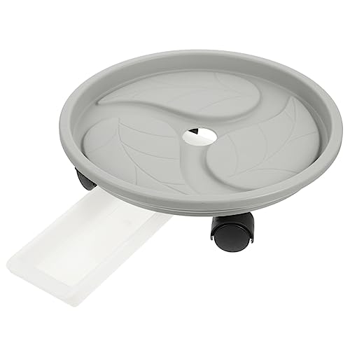GALPADA Pflanzenuntersetzer mit Bewegliches Pflanzentablett mit Wasserbehälter für Blumentöpfe Runder Blumentopfuntersetzer für und Außenbereich Tragfähigkeit GALPADA Pflanzenuntersetzer mit Bewegliches Pflanzentablett mit Wasserbehälter für Blumentöpfe Runder Blumentopfuntersetzer für und Außenbereich Tragfähigkeit von GALPADA