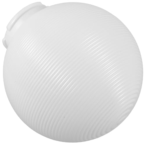 GALPADA Plastik Lampenschirm Kugelförmig Leicht Modern Einfach Installierbar Ersatz Lampenschirm Für Garten Außenleuchten Terrasse Home Lamp Shade von GALPADA
