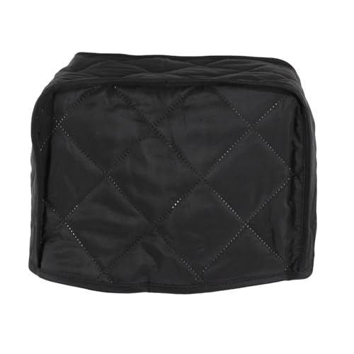 GALPADA Polyester Toaster Abdeckung Küchen Toaster Schutz Staubdicht Schwarz für Zuhause und Restaurant Langebige Schutzhaube Einfach zu Reinigen und Ordentliche Aufbewahrung von GALPADA