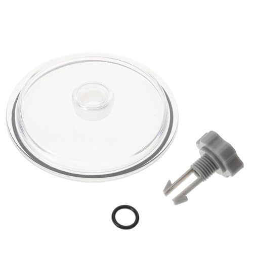 GALPADA Pool Sandfilterpumpen Abdeckung Ersatzteil Kompatibel mit Intex Langlebiger Poolpumpen Schutzdeckel mit Dichtung Wasserdichter Sandpumpen Filterdeckel für Spa und Schwimmbad von GALPADA