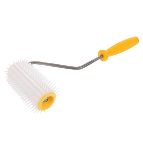 GALPADA Praktischer Imker Roller Honigschaber Langlebiges Bienenzucht Werkzeug Ergonomischer Griff zum Einfachen Propolis Sammeln und Honigentnahme für Effiziente Außenanwendung von GALPADA