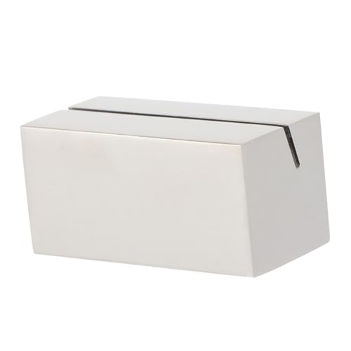 GALPADA Praktischer Visitenkartenhalter aus Stabiler Kartenständer für Schreibtisch Eleganter Organizer für Büro und Zuhause für Präsentation von Geschäftskarten von GALPADA