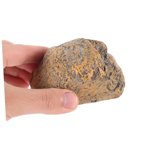 GALPADA Realistischer Stein Schlüsselversteck aus Resin Wetterfestes Schlüsselsafe Außen Dekoratives Garten Schlüsselbox mit Natürlicher Steinoptik Robustes Stein Geheimfach für von GALPADA