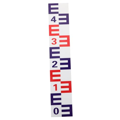 GALPADA Reflektierender Wasserstandsmesser Aufkleber Selbstklebend Wasserstandsanzeige für Teiche Pools Gartenteiche Nachtablesbar GALPADA Reflektierender Wasserstandsmesser Aufkleber Selbstklebend Wasserstandsanzeige für Teiche Pools Gartenteiche Nachtablesbar von GALPADA