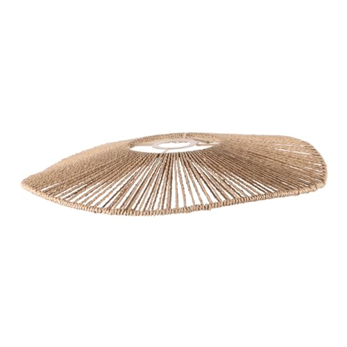 GALPADA Retro Lampenschirm Papierseil für Deckenleuchten Handgefertigtes Design für Warme Atmosphären Wohnräumen Esszimmer und als von GALPADA