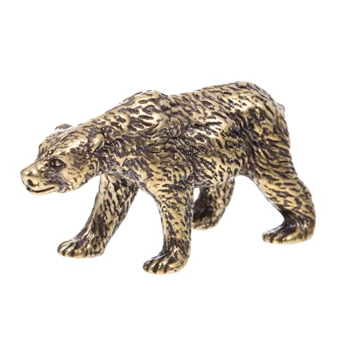 GALPADA Retro Stil Kupfer Bär Dekorationsfigur Handgefertigte Kupfer Bären Skulptur für Schreibtisch Tee oder Wohnraumdekoration Langlebig und im Design GALPADA Retro Stil Kupfer Bär Dekorationsfigur Handgefertigte Kupfer Bären Skulptur für Schreibtisch Tee oder Wohnraumdekoration Langlebig und im Design von GALPADA