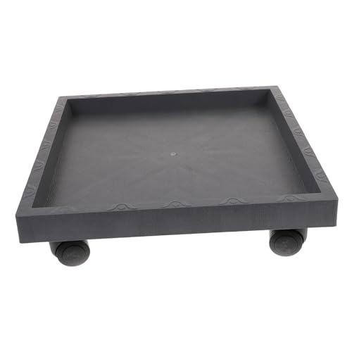GALPADA Robuster Eckiger Pflanztopf Untersetzer aus Dickem Kunststoff mit Drehbaren Rädern Mobiler Blumentopf und Bonsai Halter für Garten Balkon Terrasse und Innenräume Tragfähig und GALPADA Robuster Eckiger Pflanztopf Untersetzer aus Dickem Kunststoff mit Drehbaren Rädern Mobiler Blumentopf und Bonsai Halter für Garten Balkon Terrasse und Innenräume Tragfähig und von GALPADA
