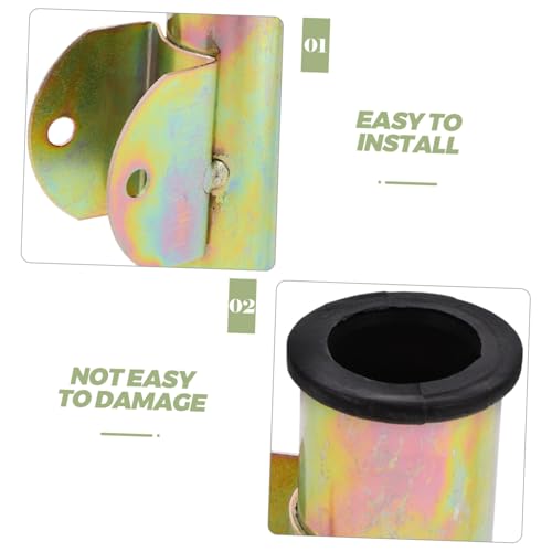 GALPADA Robustes Metall scharnier Reparaturset für Klappstuhl Rohr Verstellbare Arretierung für Liegestuhl und Relaxsessel Einfache Installation Lounge Chair Zubehör von GALPADA