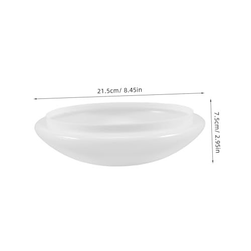 GALPADA Runde Lampenschirm abdeckung für Deckenleuchte Kompatibel mit Schlafzimmer pendelleuchten Vielseitig für Flur und Treppe Stabile Weiße Lichtabdeckung Modernes Design GALPADA Runde Lampenschirm abdeckung für Deckenleuchte Kompatibel mit Schlafzimmer pendelleuchten Vielseitig für Flur und Treppe Stabile Weiße Lichtabdeckung Modernes Design von GALPADA