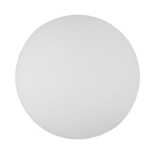 GALPADA Runde Weiße Deckenlampe Lampenschirm Kunststoff Lampenabdeckung Vielseitig für Tischlampe Deckenleuchte Wandlicht Schlafzimmer Wohnzimmer Kinderzimmer Einfache Montage von GALPADA