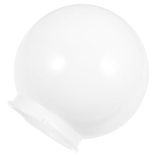 GALPADA Runder Ersatz Lampenschirm aus Kunststoff Wetterfester Kugelförmiger Lampenschirm für Außenbeleuchtung Leicht zu Installieren Augenschutz für Gartenlampen und Laternen von GALPADA