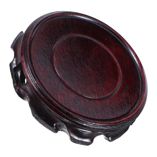 GALPADA Runder Holzsockel für Teekannen und Vasen Holzständer für Pflanzen Bonsai und Dekoration Robuste und Basis mit Feiner Verarbeitung Innendekoration Höhe GALPADA Runder Holzsockel für Teekannen und Vasen Holzständer für Pflanzen Bonsai und Dekoration Robuste und Basis mit Feiner Verarbeitung Innendekoration Höhe von GALPADA