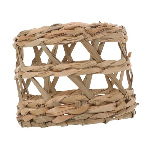 GALPADA Rustikaler Woven Lampenschirm für Deckenleuchten Handgefertigte Leichte Lampenabdeckung für Schlafzimmer und Wohnzimmer für Rustikale und Kreative Wohnstile von GALPADA