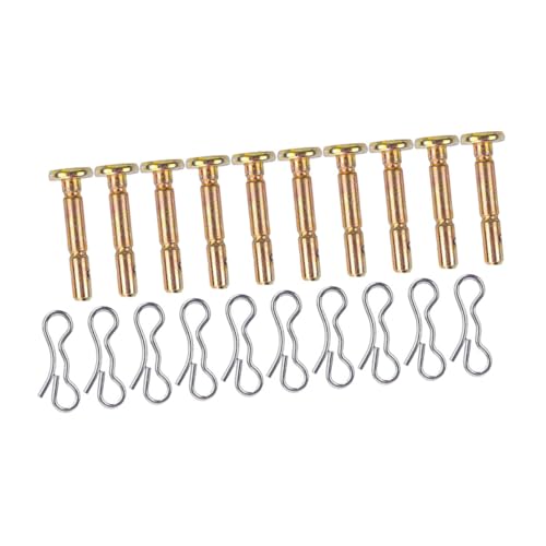 GALPADA Scherstiftsatz aus Verschleißfestem Edelstahl Cotter Pins und Shear Pins für Schneefräsen Schneeräumer Ersatzteile Langlebig Installieren Schützt Getriebe für Craftsman Blower von GALPADA