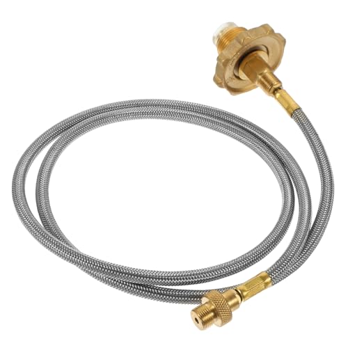 GALPADA Schlauchadapter Metallgeflecht Flexibel für Campinggrill Gaskocher Gastank zu Anschluss Outdoor Picknick Grill Zubehör GALPADA Schlauchadapter Metallgeflecht Flexibel für Campinggrill Gaskocher Gastank zu Anschluss Outdoor Picknick Grill Zubehör von GALPADA