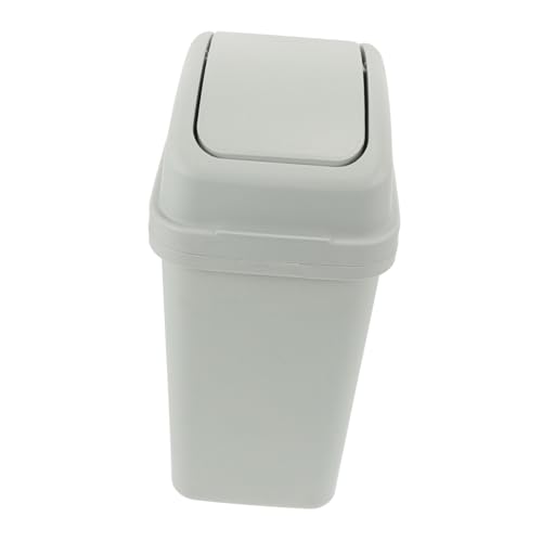 GALPADA Schmaler Mülleimer mit Schwingdeckel Robuster Haushaltsabfalleimer aus Kunststoff Geruchsdichter Abfallbehälter Platzsparend für Badezimmer Büro und Schlafzimmer Geeignet GALPADA Schmaler Mülleimer mit Schwingdeckel Robuster Haushaltsabfalleimer aus Kunststoff Geruchsdichter Abfallbehälter Platzsparend für Badezimmer Büro und Schlafzimmer Geeignet von GALPADA