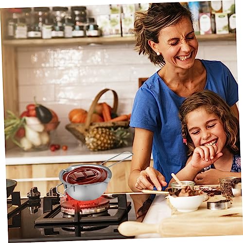 GALPADA Schmelztopf mit Griff für Schokolade Butter Wachs Schmelzen mit Ausguss für Tropffreies Schmelzen Leicht und Tragbar Geeignet für Küche Zuhause und Gastronomie von GALPADA