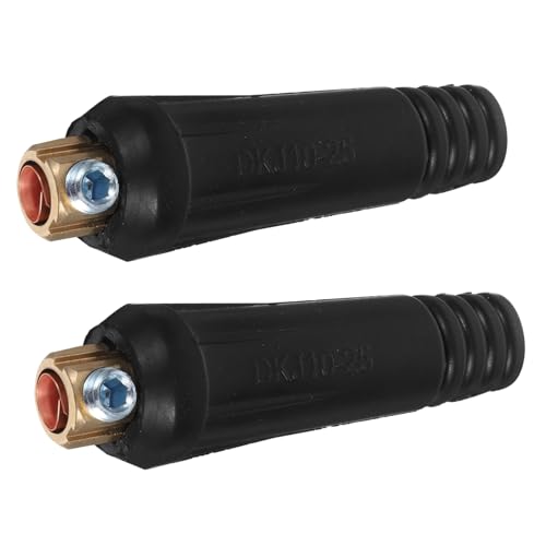 GALPADA Schnellverbinder Schweißkabel Panel Stecker Teiliges für Mma Stromquelle Zuverlässige Elektrische Kabelkupplung mit Schnellanschluss Einfache Bedienung Kompatibel mit von GALPADA