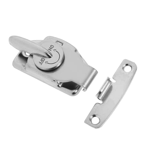 GALPADA Schwarze Möbelbeschläge aus Eisen Stabile Tischverriegelung mit Federschnapper Langlebige Verbindung für Esstischblätter Inklusive Schrauben Einfache Montage Robust und Sicher von GALPADA