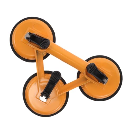 GALPADA Schwerer Aluminium-saugheber mit Starkem Halt Ergonomischer Handgriff Vielseitiges Hebewerkzeug für Glas Marmor Fliesen und Porzellan Robustes Vakuum-saugheber-tool für Bau und von GALPADA