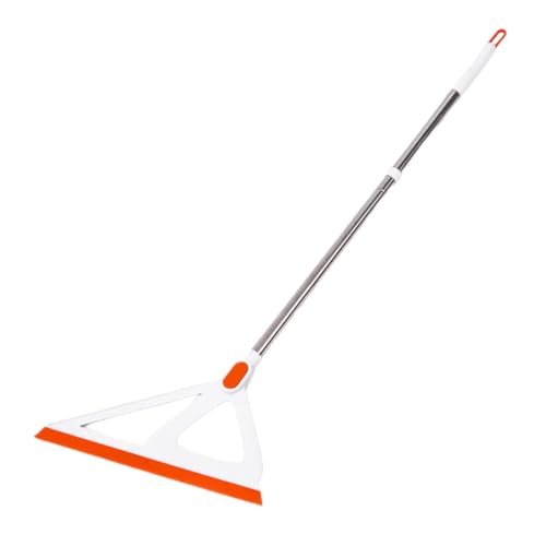 GALPADA Silicone Bodenwischer Abzieher mit Ergonomischem Griff Leichtes Reinigungswerkzeug für Fliesenböden Vielseitig Einsetzbar in Bad Küche Balkon und Wohnzimmer Streifenfreie von GALPADA