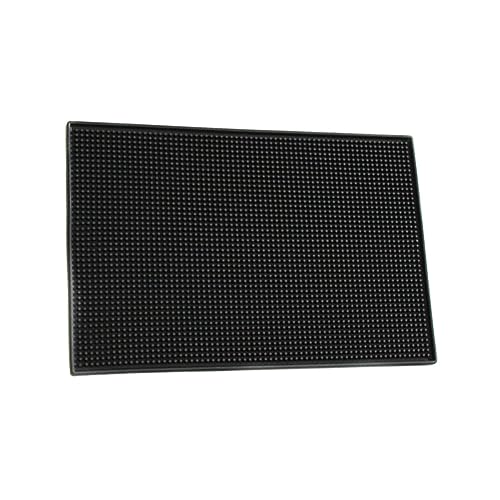 GALPADA Silikon Abtropfmatte mit Rutschfestem Design Große Quadratische Matte für Geschirr und Gemüse Leicht zu Reinigen für Bar von GALPADA