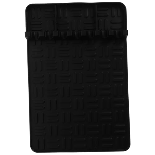 GALPADA Silikon Grillmatte Seitentisch Matte Hitzebeständig Langlebig Leicht zu Reinigen für Gasgrill BBQ Werkzeugablage Praktisch Reisefreundlich Vielseitig für Küche und Grillstation von GALPADA