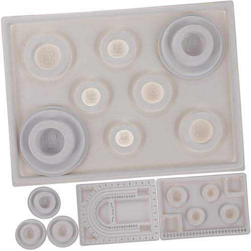 GALPADA Silikon Perlenbrett mit Rillen Leichtes Schmuck Design Tablett für Armbänder Halsketten DIY Schmuckherstellung Organizer Tray für Perlen und Bastelbedarf von GALPADA