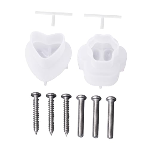 GALPADA Silikonform Cat Claw Schrankknopf Gießform DIY Türgriff Modell Teiliges mit Schrauben Wiederverwendbar Leicht zu Reinigen für Individuelle Möbelgriffe und Bastelarbeiten von GALPADA