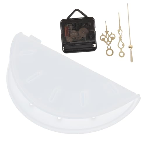 GALPADA Silikonform Runde Uhr DIY Bastelset mit Langlebigem Uhrwerk und Klassisch Goldfarbenen Zeigern Reißfest Leicht zu Entformen für Epoxidharz und Resin Kunsthandwerk GALPADA Silikonform Runde Uhr DIY Bastelset mit Langlebigem Uhrwerk und Klassisch Goldfarbenen Zeigern Reißfest Leicht zu Entformen für Epoxidharz und Resin Kunsthandwerk von GALPADA