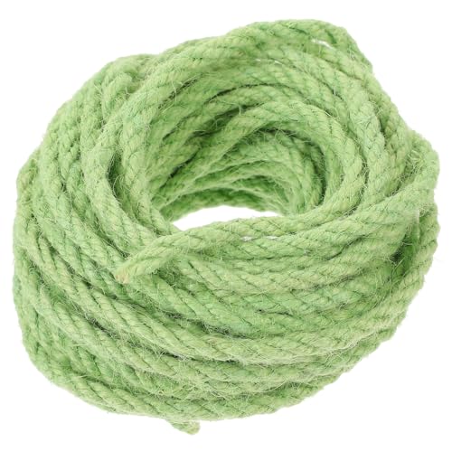 GALPADA Sisal Seil für Katzen Flexibles DIY Zubehör für Katzenkratzbäume Umweltfreundliches Hanfseil Grün für Kletterrahmen GALPADA Sisal Seil für Katzen Flexibles DIY Zubehör für Katzenkratzbäume Umweltfreundliches Hanfseil Grün für Kletterrahmen von GALPADA