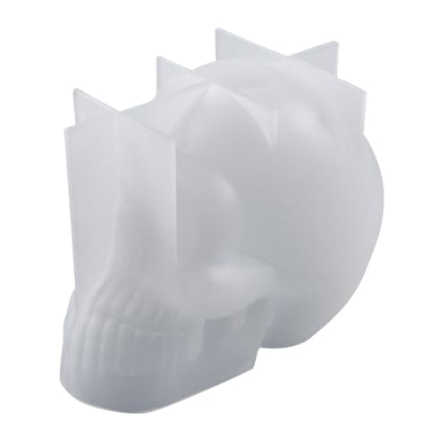 GALPADA Skull Form Gießform für Halloween Dekoration Diy Kerzenform Hochwertigem Temperaturbeständigem Einfache Entformung für Kreative Handwerksprojekte GALPADA Skull Form Gießform für Halloween Dekoration Diy Kerzenform Hochwertigem Temperaturbeständigem Einfache Entformung für Kreative Handwerksprojekte von GALPADA