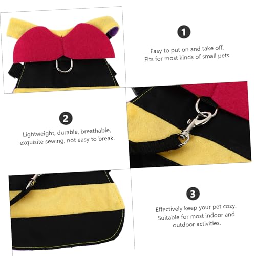 GALPADA Sommerliches Kaninchen Geschirr mit Leine Verstellbares Brustgeschirr für Kleintiere Atmungsaktives Outdoor Haustiergeschirr für Kaninchen und Katzen Bequemes Anlegen Modisches GALPADA Sommerliches Kaninchen Geschirr mit Leine Verstellbares Brustgeschirr für Kleintiere Atmungsaktives Outdoor Haustiergeschirr für Kaninchen und Katzen Bequemes Anlegen Modisches von GALPADA