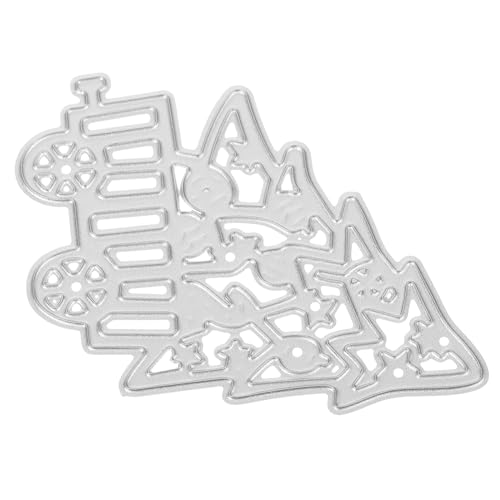 GALPADA Stanzschablone Weihnachtsbaum Metall Carbonstahl Langlebig Robust DIY Scrapbooking Kartengestaltung Prägeschablone für Kreative Papierkunst Handarbeit von GALPADA