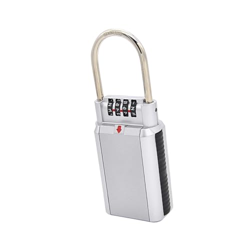 GALPADA Stelliger Zahlenschloss Wandmontage Wetterfester Key Safe Korrosionsbeständig Leicht und Einfach zu Bedienen für Hausschlüssel Sichere Schlüsselaufbewahrung GALPADA Stelliger Zahlenschloss Wandmontage Wetterfester Key Safe Korrosionsbeständig Leicht und Einfach zu Bedienen für Hausschlüssel Sichere Schlüsselaufbewahrung von GALPADA