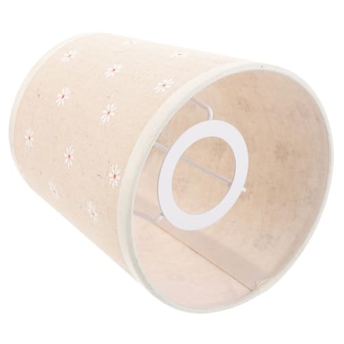 GALPADA Stoff Lampenschirm Ersatz für Tischlampe Kleines Handgewebtes Design Leinen Lampenschirm mit Dekorativem Blumenmuster Geeignet für Nachttisch Wohnzimmer Schlafzimmer GALPADA Stoff Lampenschirm Ersatz für Tischlampe Kleines Handgewebtes Design Leinen Lampenschirm mit Dekorativem Blumenmuster Geeignet für Nachttisch Wohnzimmer Schlafzimmer von GALPADA