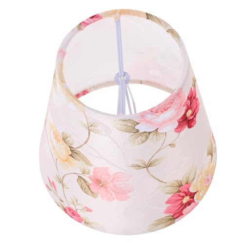 GALPADA Stoff Lampenschirm mit Kleinem Blumenmuster Leichter Ersatz Lampenschirm für Tischlampe Pastoraler Stil Einfache Installation Dekorative Beleuchtung für Wohnzimmer und GALPADA Stoff Lampenschirm mit Kleinem Blumenmuster Leichter Ersatz Lampenschirm für Tischlampe Pastoraler Stil Einfache Installation Dekorative Beleuchtung für Wohnzimmer und von GALPADA