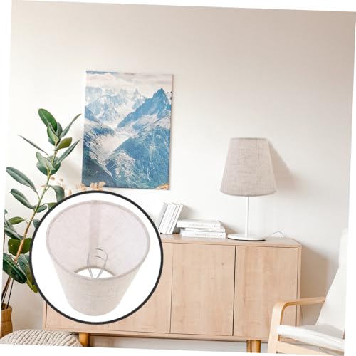 GALPADA Stofflampenschirm Ersatz Lampenschirm für Tischlampe Stehlampe Wandlampe Hochwertiger Langlebiger Stoff Lichtabdeckung Einfach Abnehmbar Modisch Vielseitig Einsetzbar von GALPADA