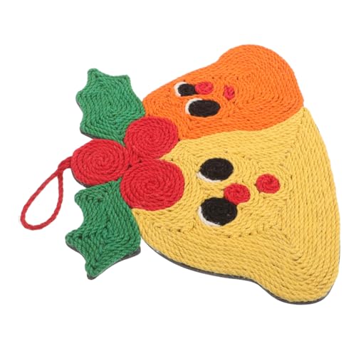 GALPADA Süßes Kratzbrett Glockenform Indoor Kratzteppich für Kätzchen Möbel und Sofaschutz mit Abnehmbarem Seil und Tragbar GALPADA Süßes Kratzbrett Glockenform Indoor Kratzteppich für Kätzchen Möbel und Sofaschutz mit Abnehmbarem Seil und Tragbar von GALPADA