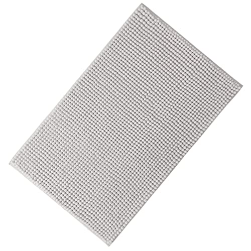GALPADA Super Saugfähige rutschfeste Badematte für Badezimmer und Wc Waschbarer Badteppich aus Hochwertigem Polyester Elegantem Grauton GALPADA Super Saugfähige rutschfeste Badematte für Badezimmer und Wc Waschbarer Badteppich aus Hochwertigem Polyester Elegantem Grauton von GALPADA
