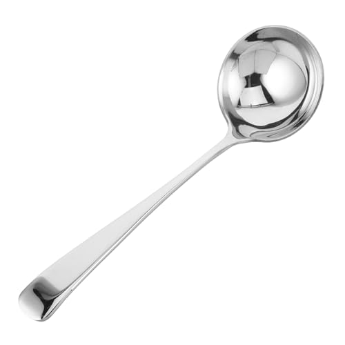 GALPADA Suppenkelle mit Langem Griff Hitzebeständiges Küchenutensil für Suppen und Eintöpfe Mühelos zu Reinigen für Restaurant von GALPADA