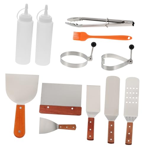 GALPADA Teiliges BBQ Grillbesteck aus Edelstahl Hitzebeständig Tragbar für Outdoor Grillen Camping und Garten Vielseitiges Grillzubehör für Professionelle Barbecue Utensilien GALPADA Teiliges BBQ Grillbesteck aus Edelstahl Hitzebeständig Tragbar für Outdoor Grillen Camping und Garten Vielseitiges Grillzubehör für Professionelle Barbecue Utensilien von GALPADA