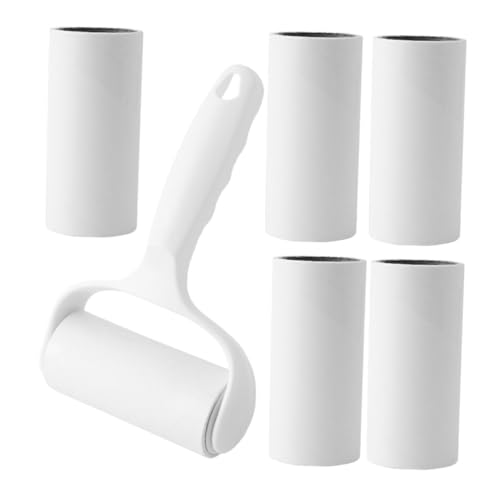 GALPADA Teiliges Fusselroller für Tierhaare mit Handroller und Ersatzrollen Extra Klebrig Wiederverwendbar zur Haarentfernung von Kleidung Sofa Auto Haustieren und Teppichen Weiß GALPADA Teiliges Fusselroller für Tierhaare mit Handroller und Ersatzrollen Extra Klebrig Wiederverwendbar zur Haarentfernung von Kleidung Sofa Auto Haustieren und Teppichen Weiß von GALPADA